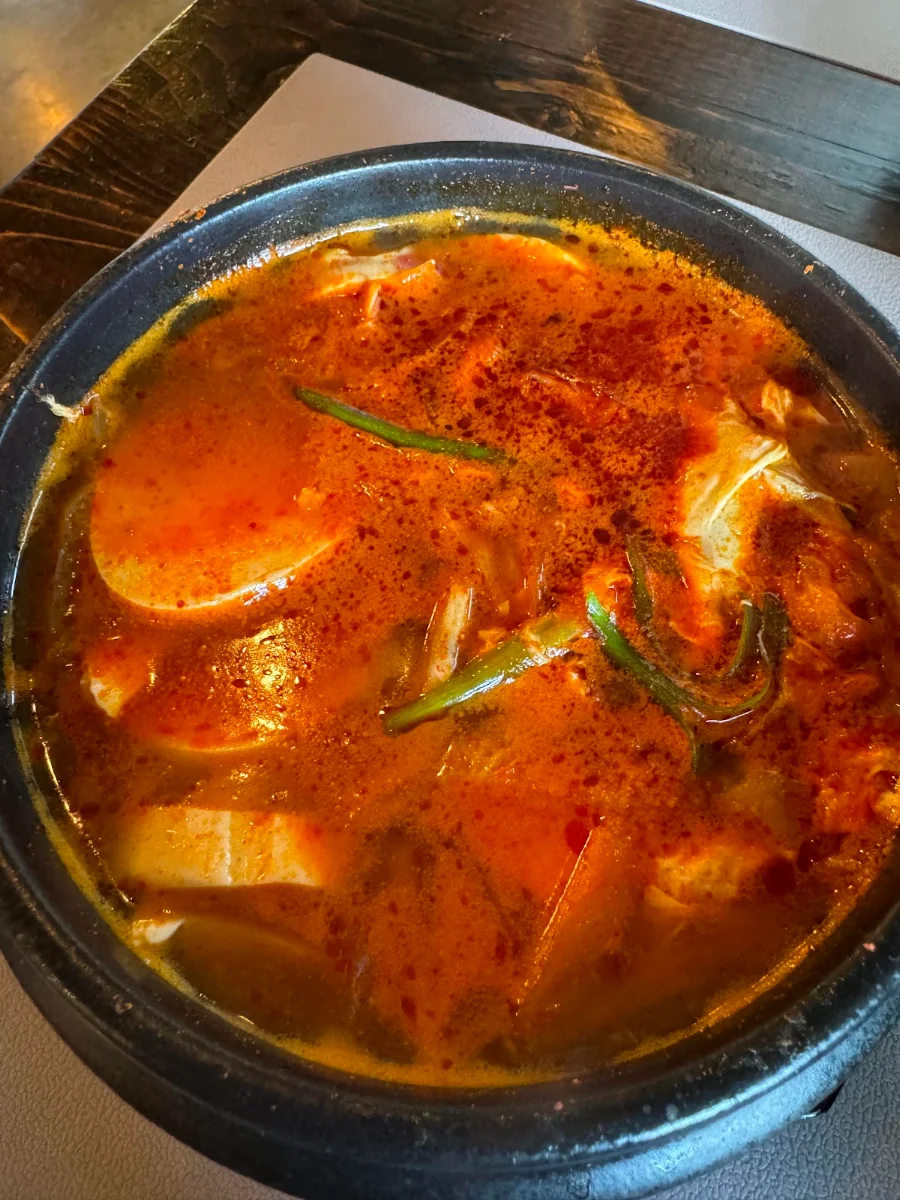 spicy tofu soup 순두부찌게
