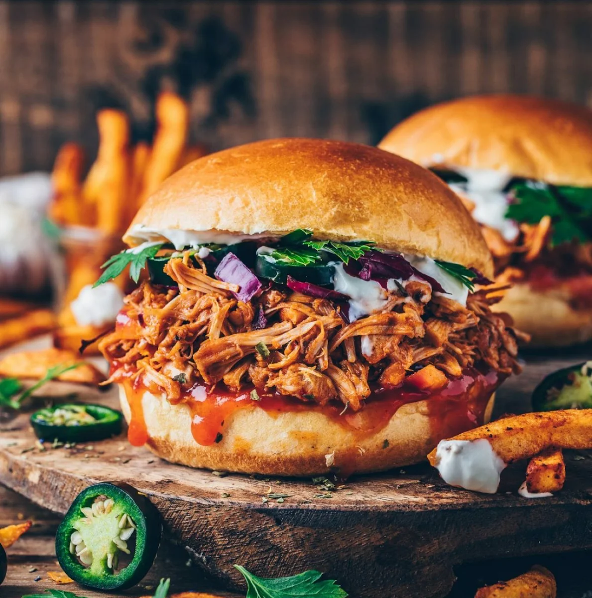 Pulled Beef Burger