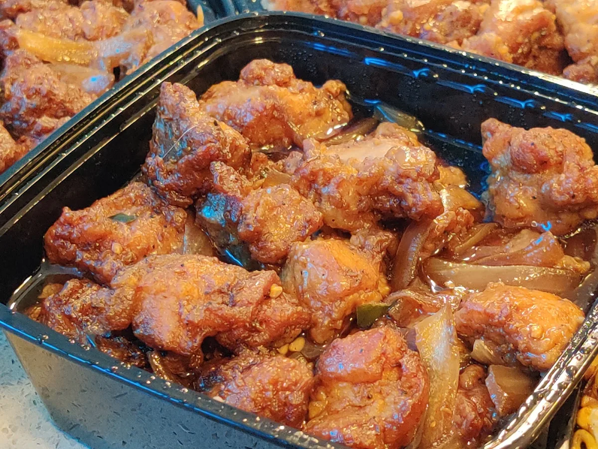 Chili Chicken with Gravy