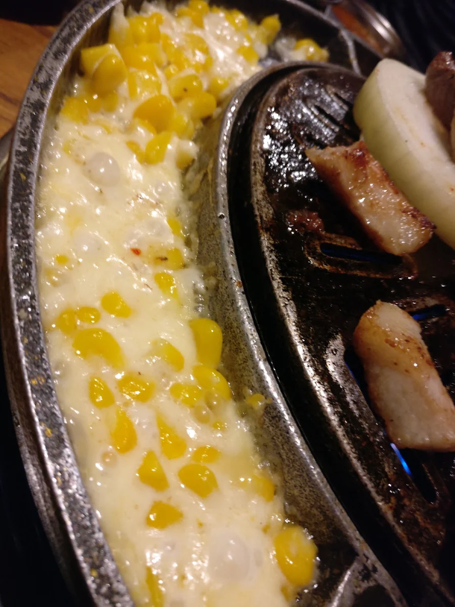 Sweet Corn with Cheese