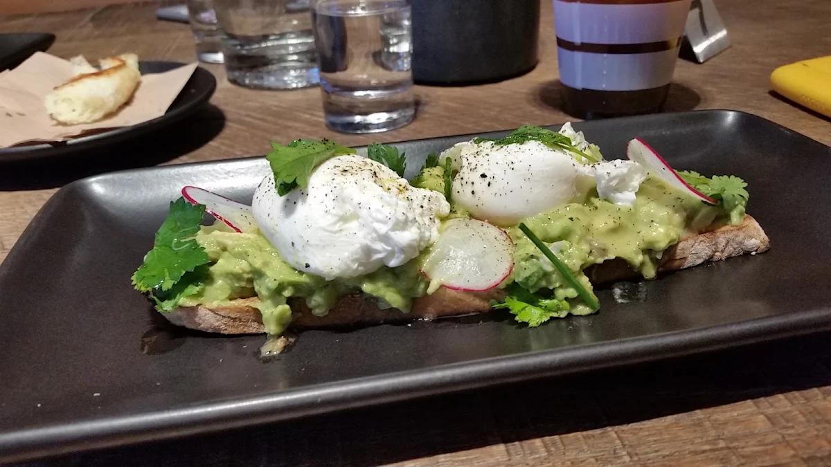 Avocado Toast and Poached Egg