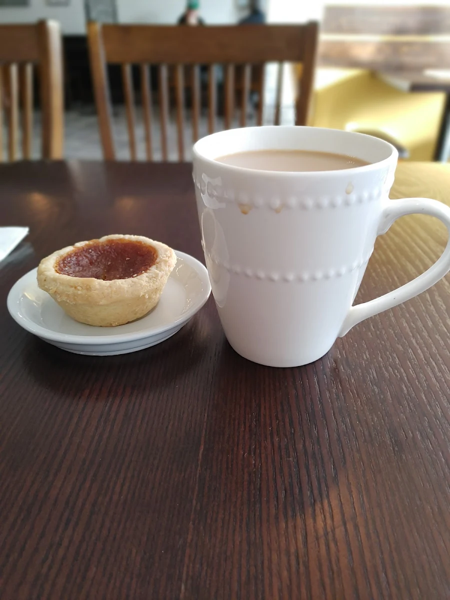 Butter Tart and Coffee