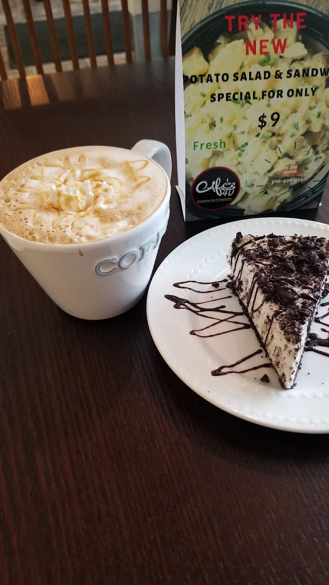 Macchiato with Oreo Cheesecake