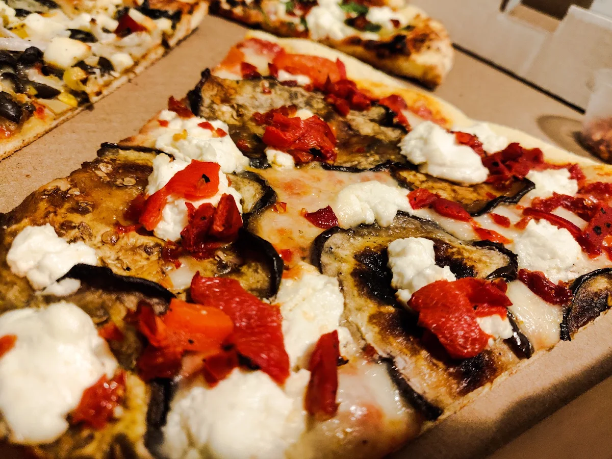 Eggplant Pizza