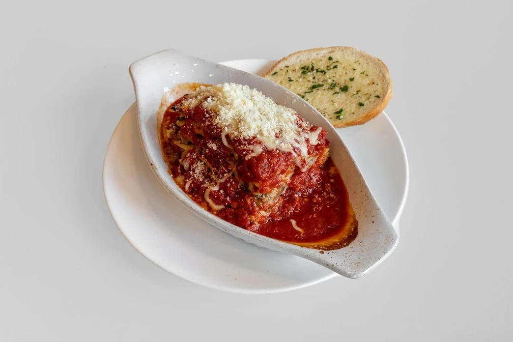Veal Parmesan with Pasta