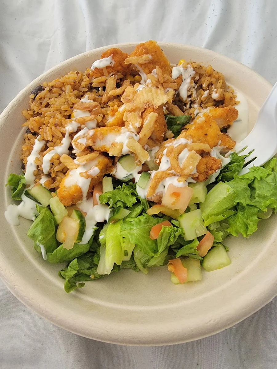 Chicken Cilantro Bowl of Rice
