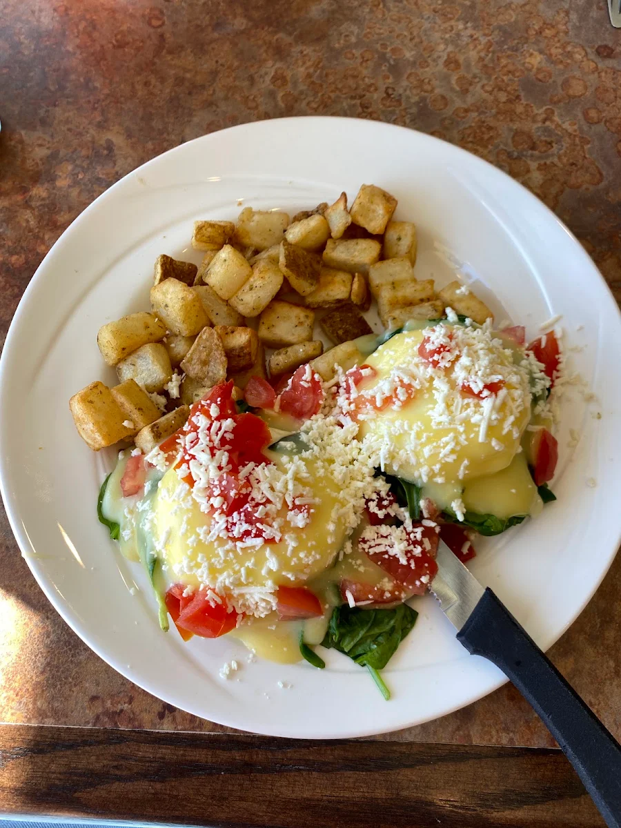 Greek Eggs Benedict