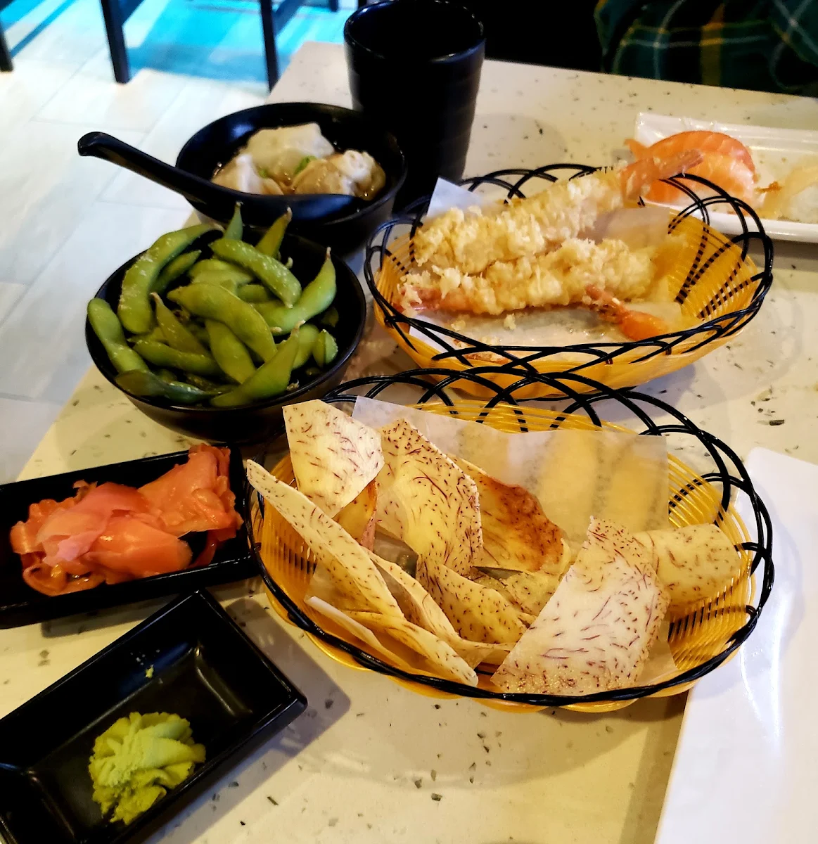 Tempura Shrimp Edamame