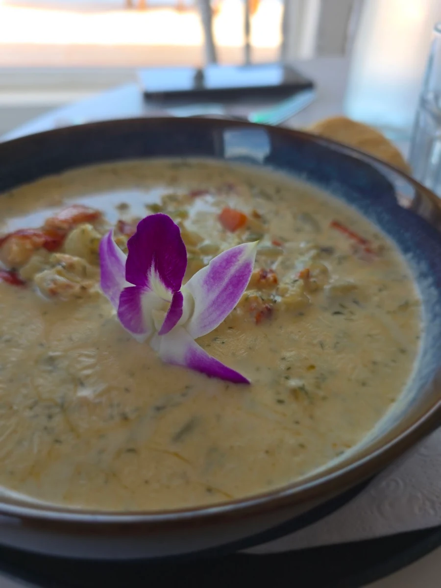 Seafood Chowder, The Fiddling Fisherman Lookout
