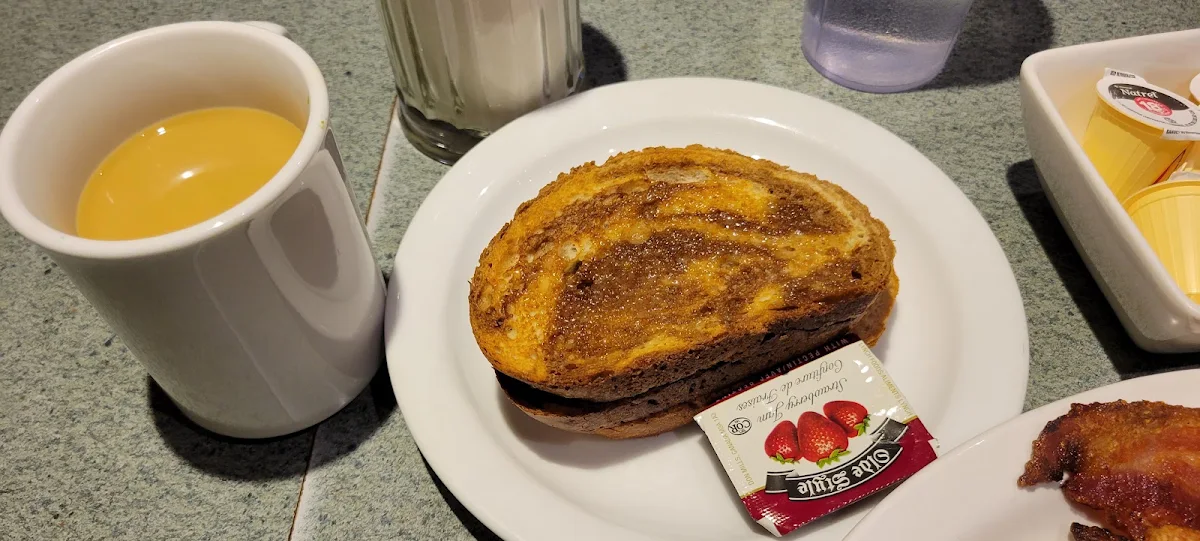 Toast That Is Included with Breakfast Special Endless Coffee That Is not Included