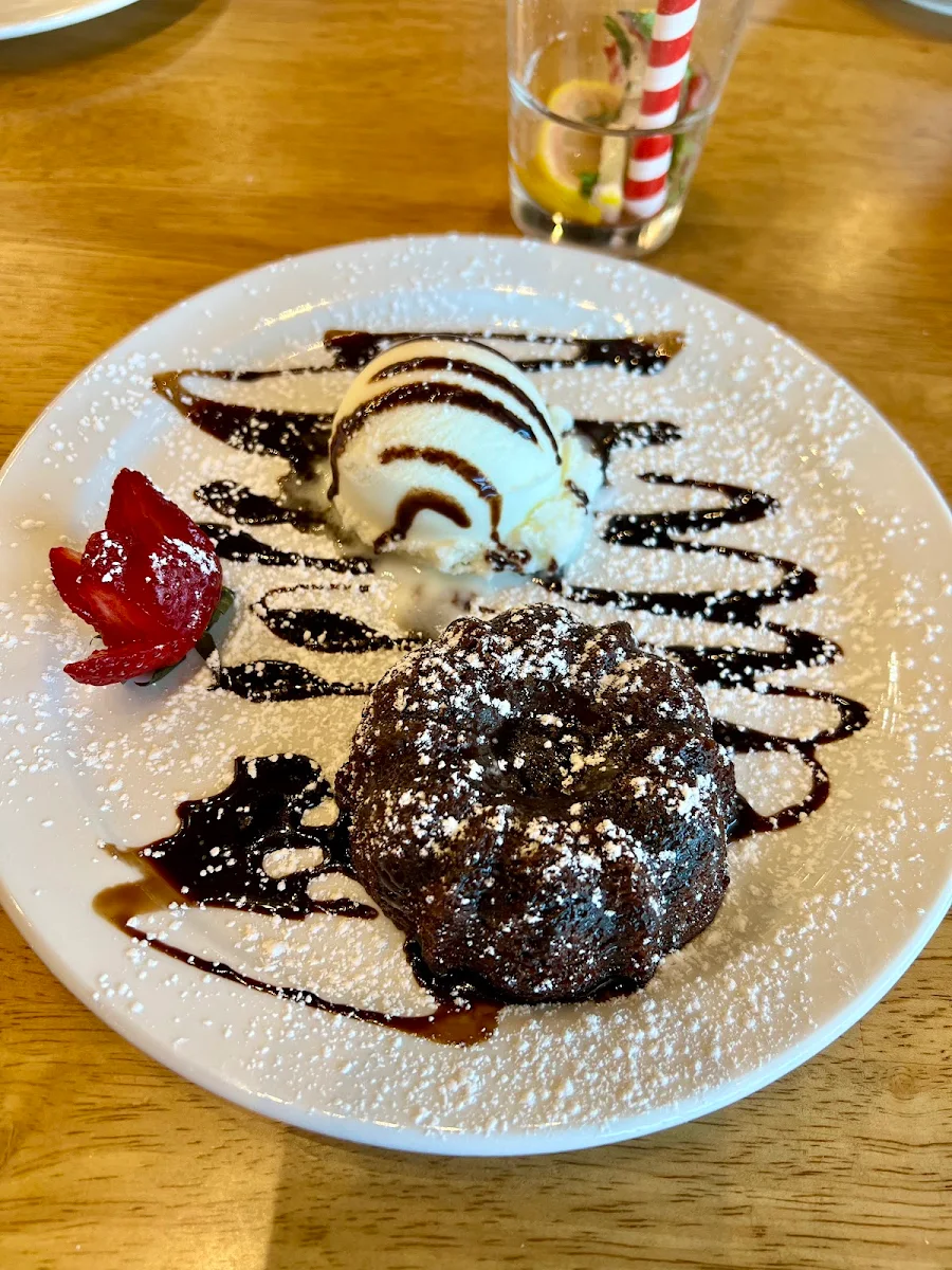 Warm Chocolate Cake