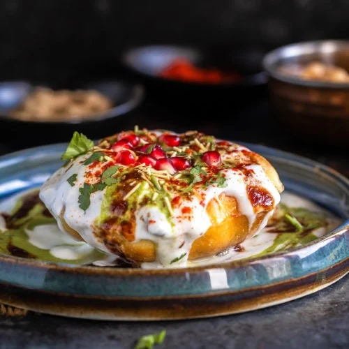 Aloo Tikki Chaat