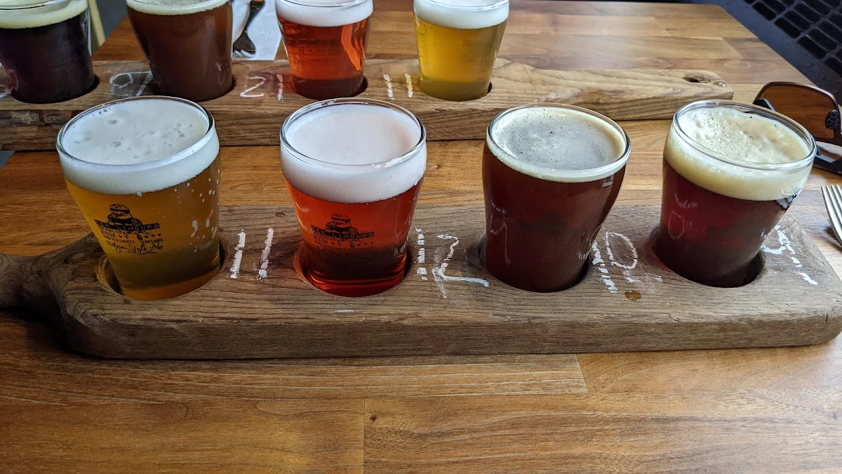 Flight of Craft Beer