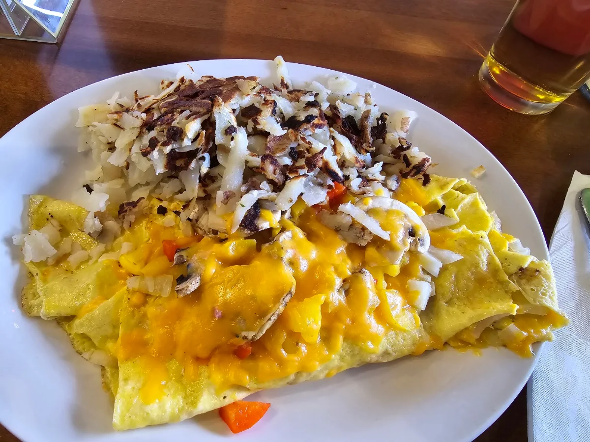Vegetarian Omelette