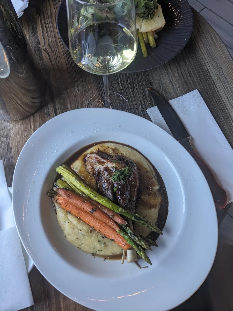 Braised Ontario Lamb Shank