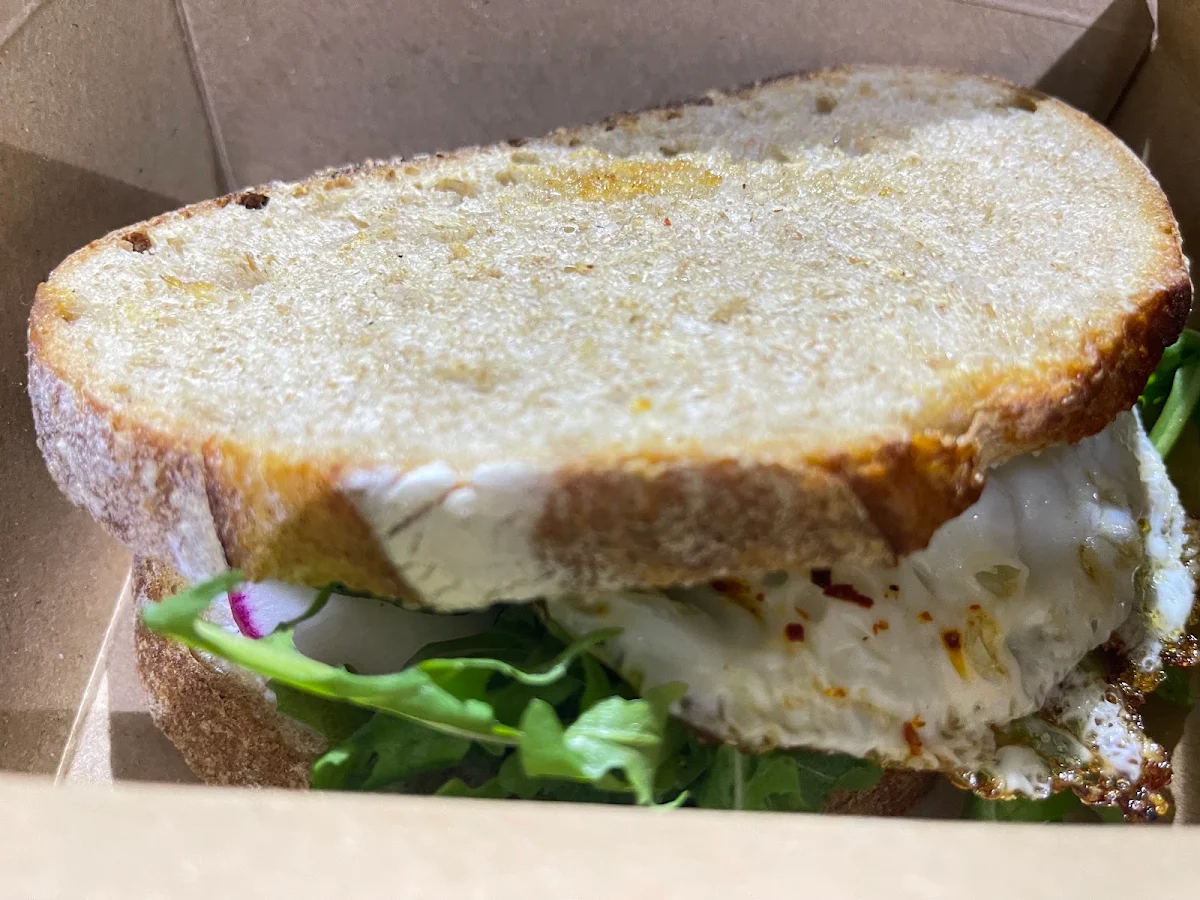 Salmon Breakfast Sandwich