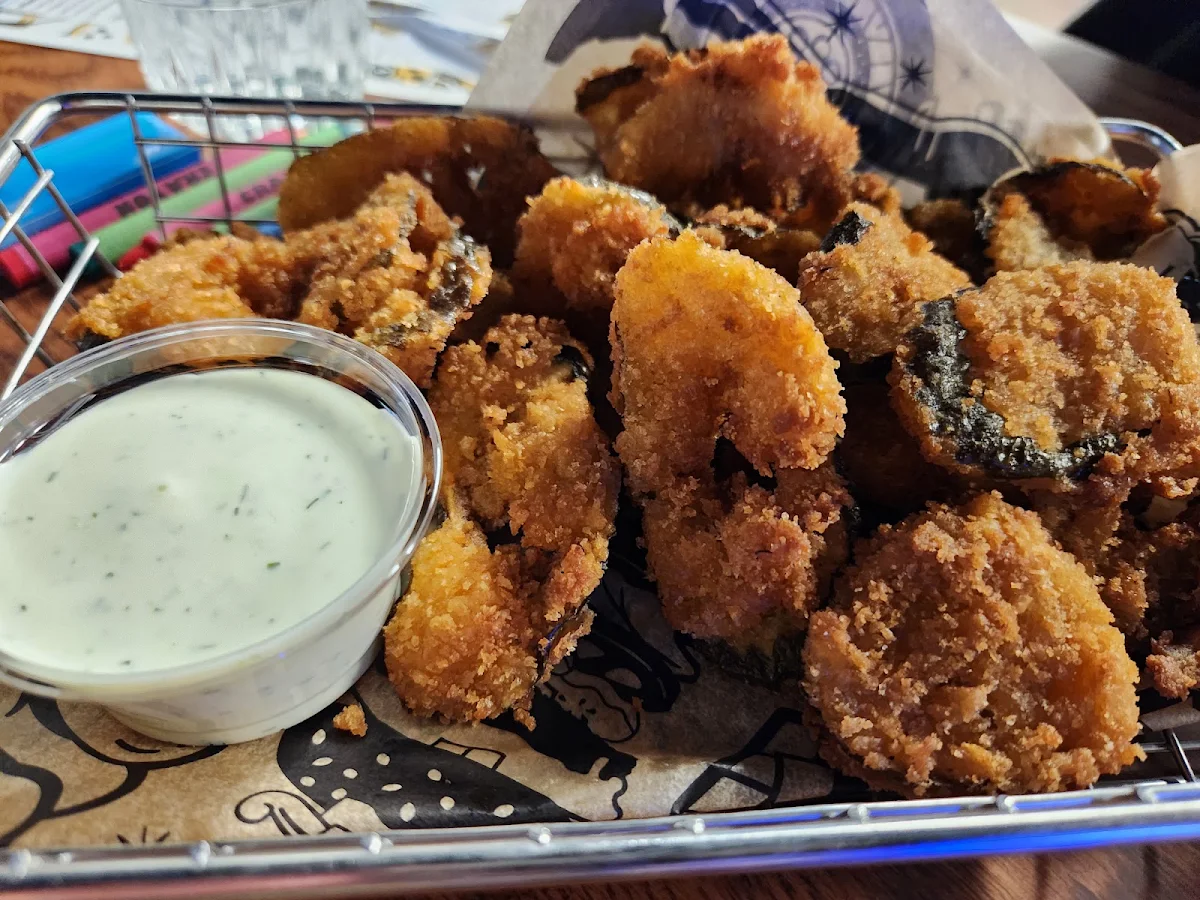 Fried Pickles, The Banquet (Mahogany)