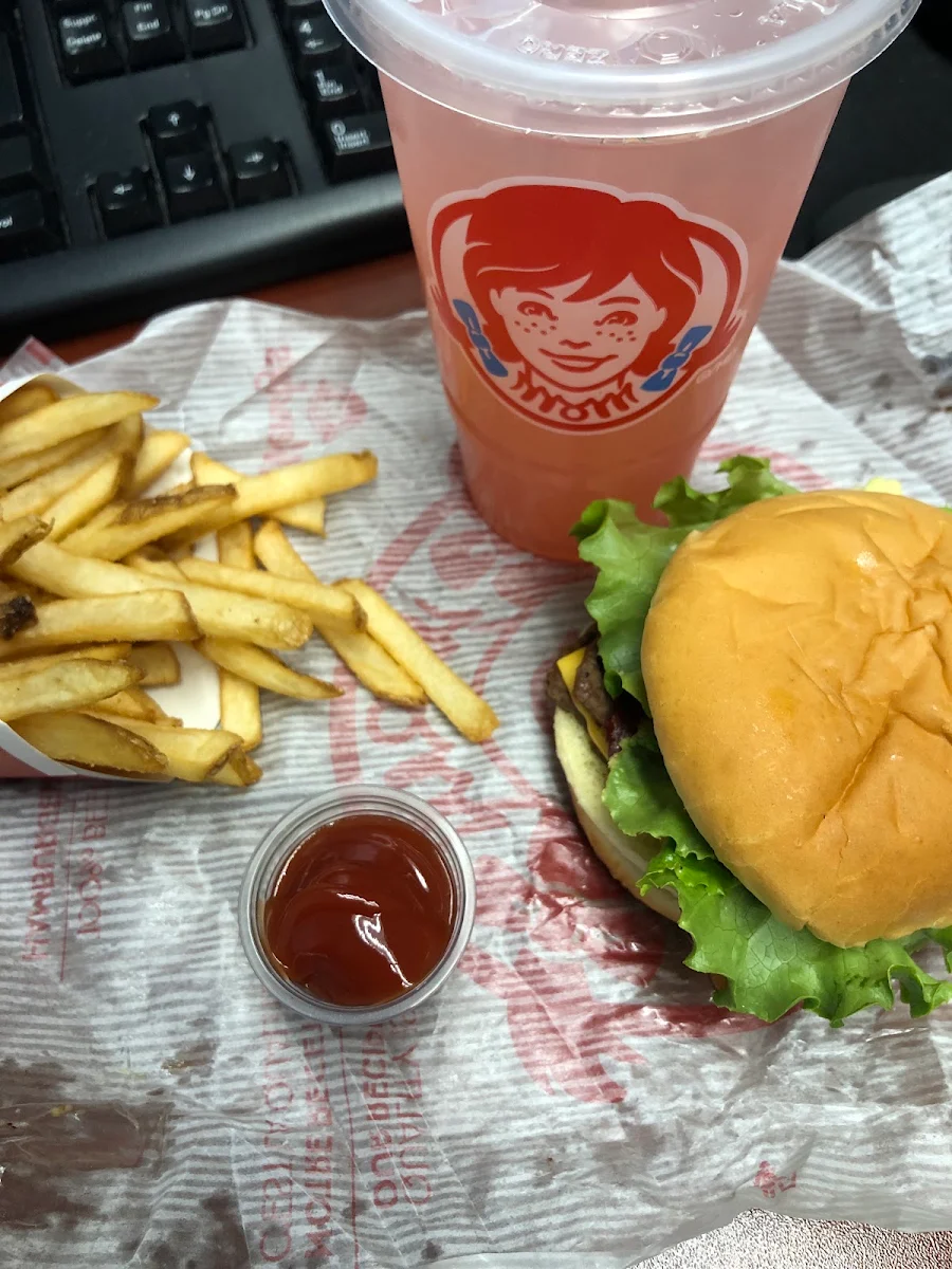 Bacon Cheeseburger and Watermelon Lemonade