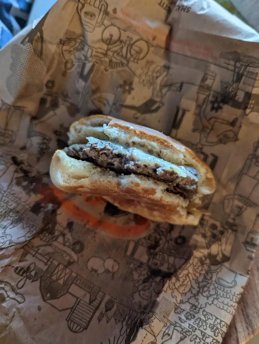 Mushroom Swiss Burger