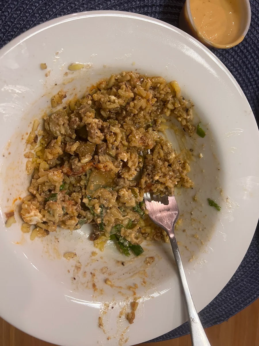 Beyond Meat Rice Bowl