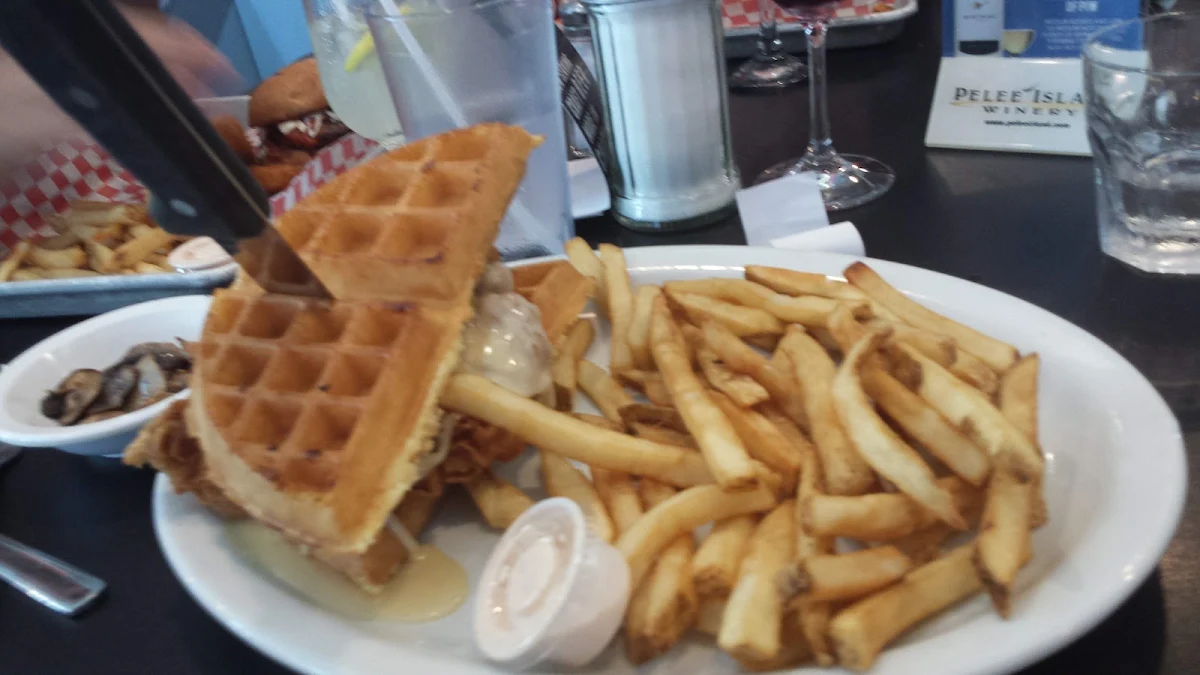 Waffle Chicken Sandwich