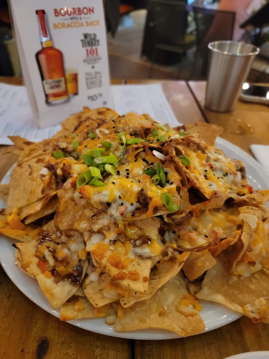 Sesame Pork Nachos