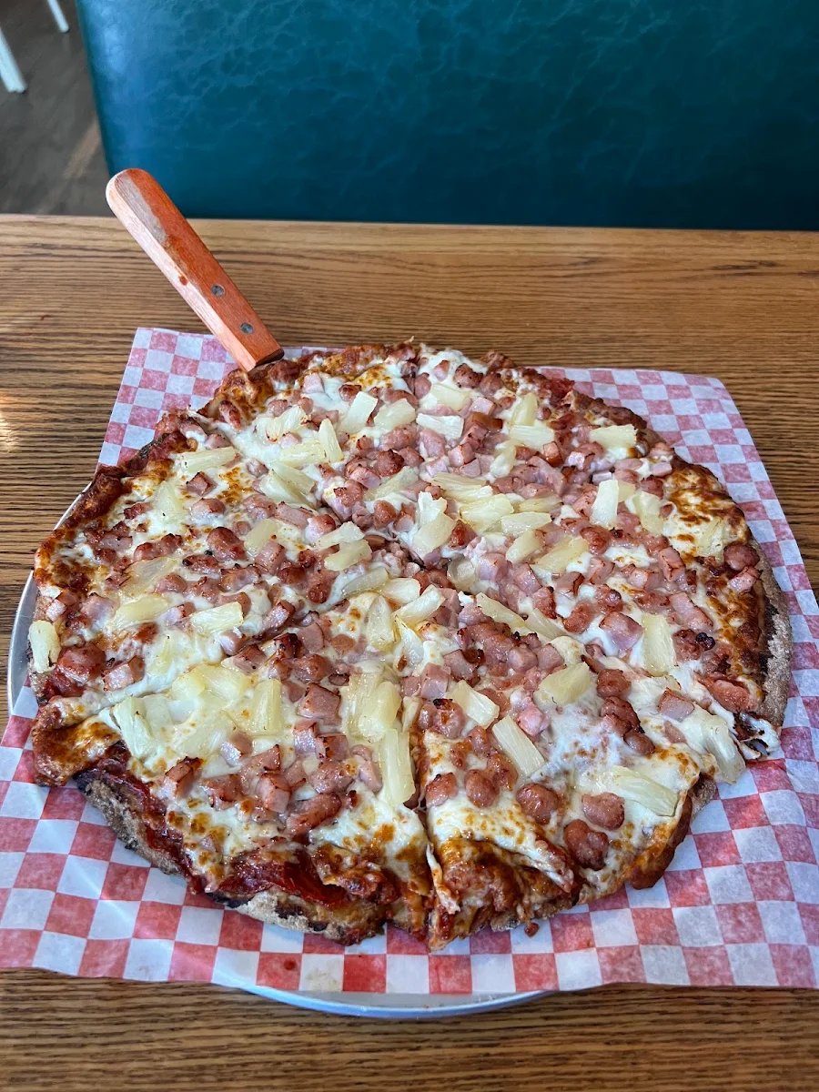 Gluten Free Hawaiian Pizza