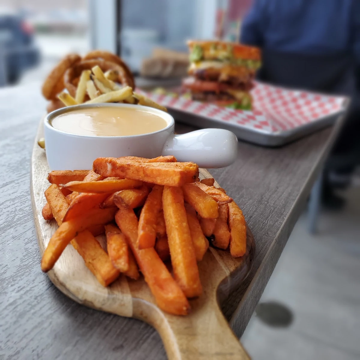 Milkshake Sweet Potato Fries