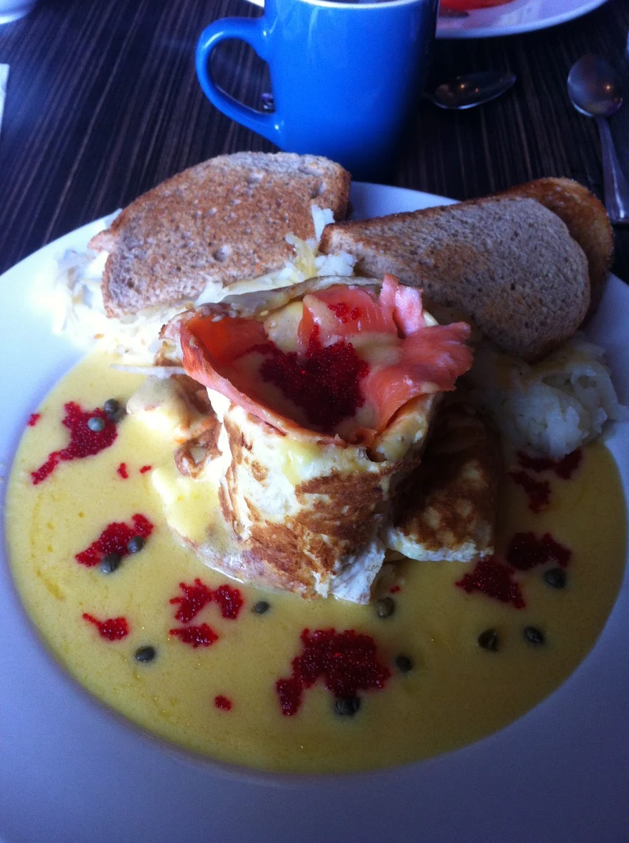 Smoked Salmon Omelette