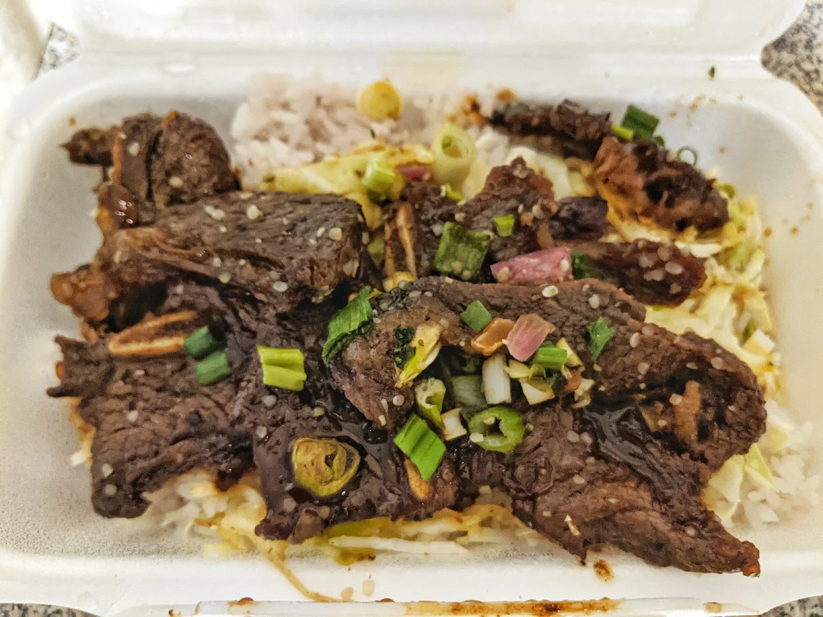 Short Ribs on Rice