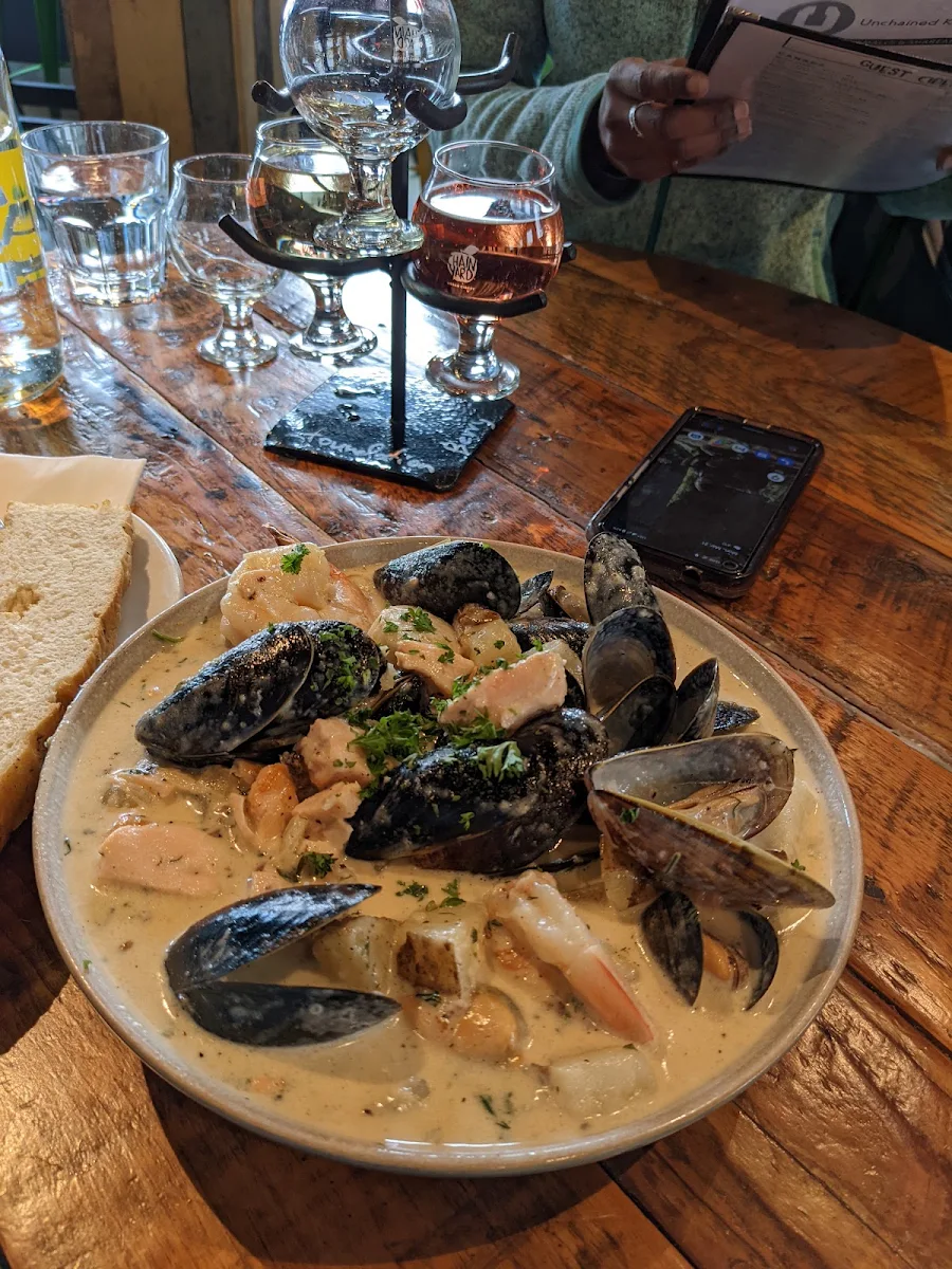 Chowder, Chain Yard Urban Cidery & Taproom
