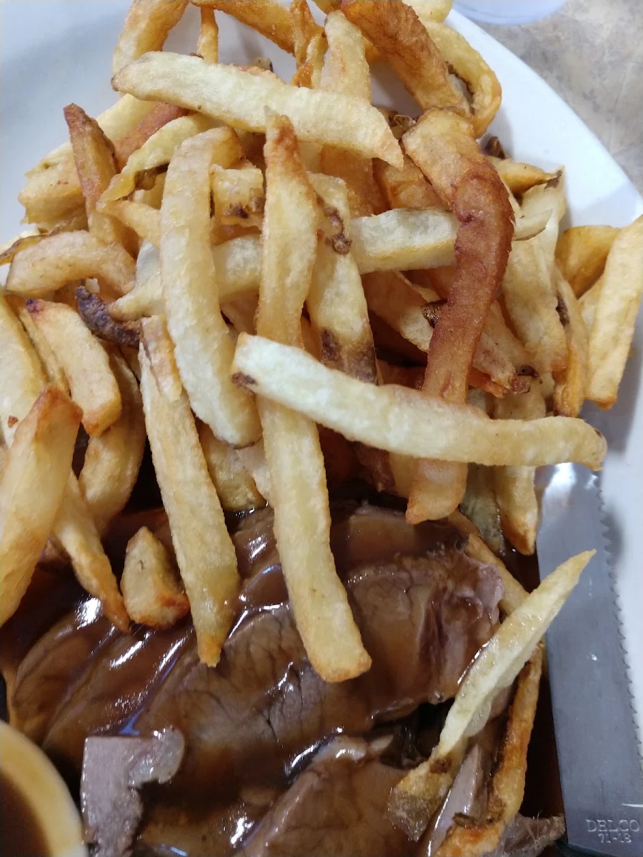 Open Faced Roast Beef