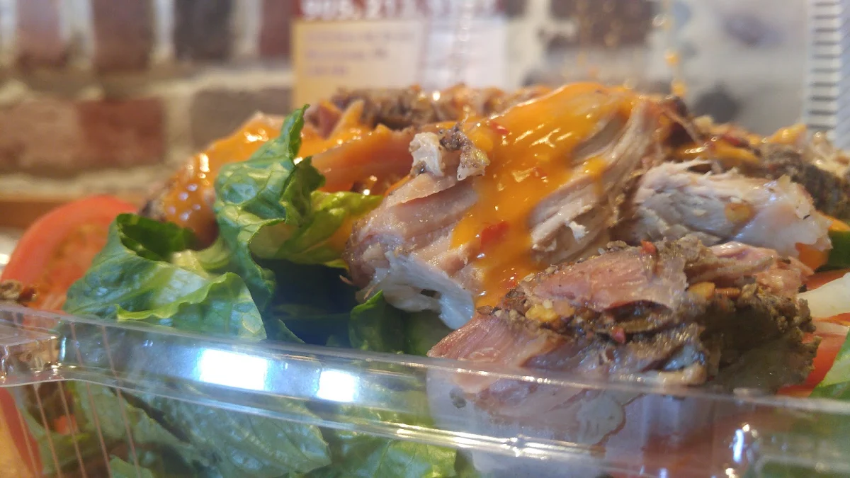 Large Salad with Porchetta