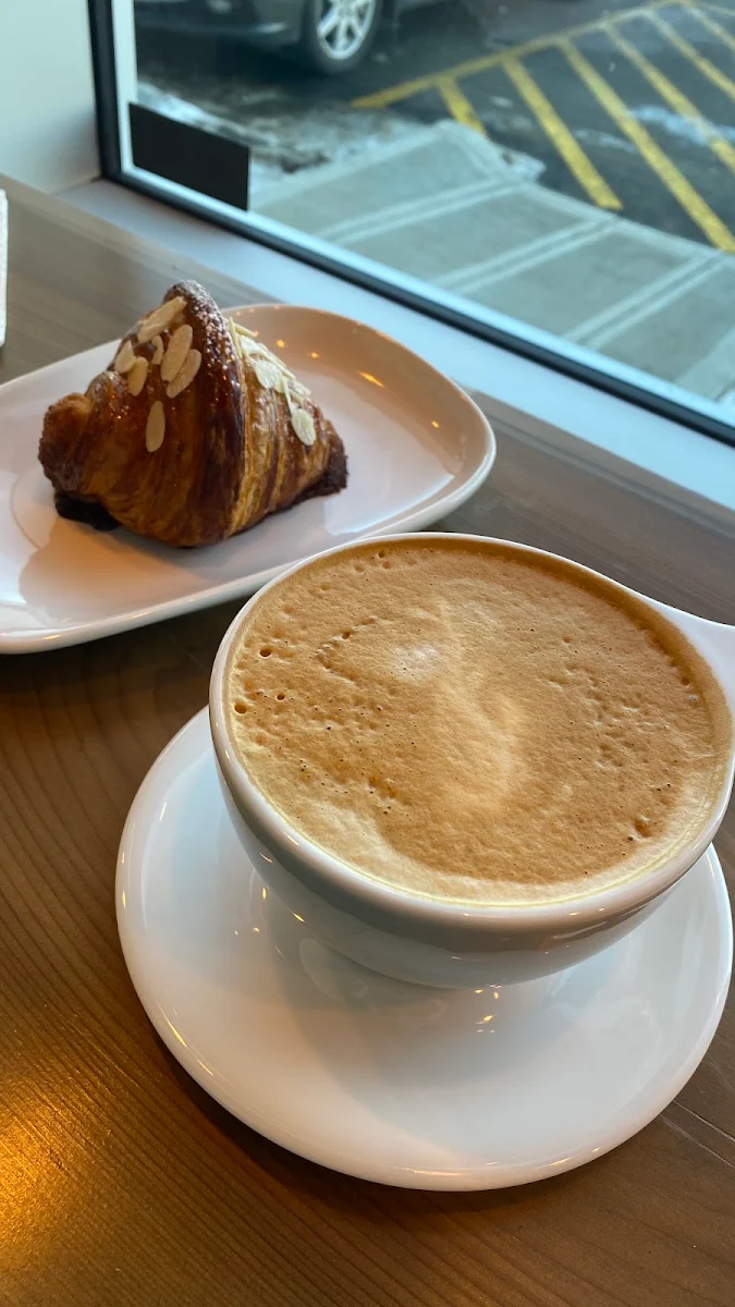 Cappuccino and Croissant