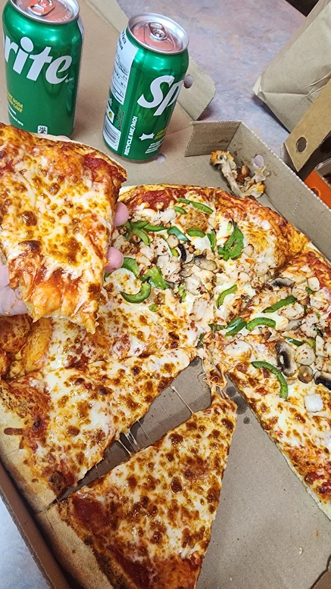 Cheese Pizza & Vegan Cheese
