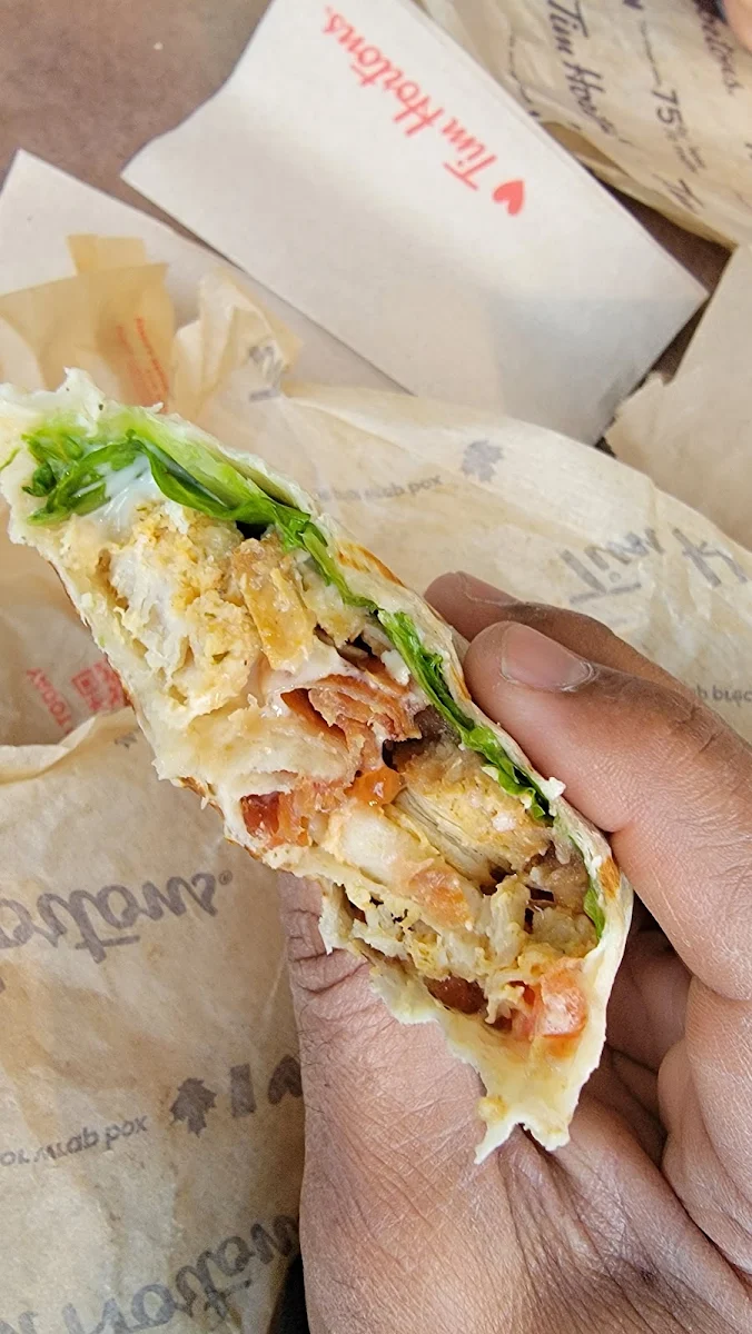 Grilled Chicken Bacon Ranch Wrap