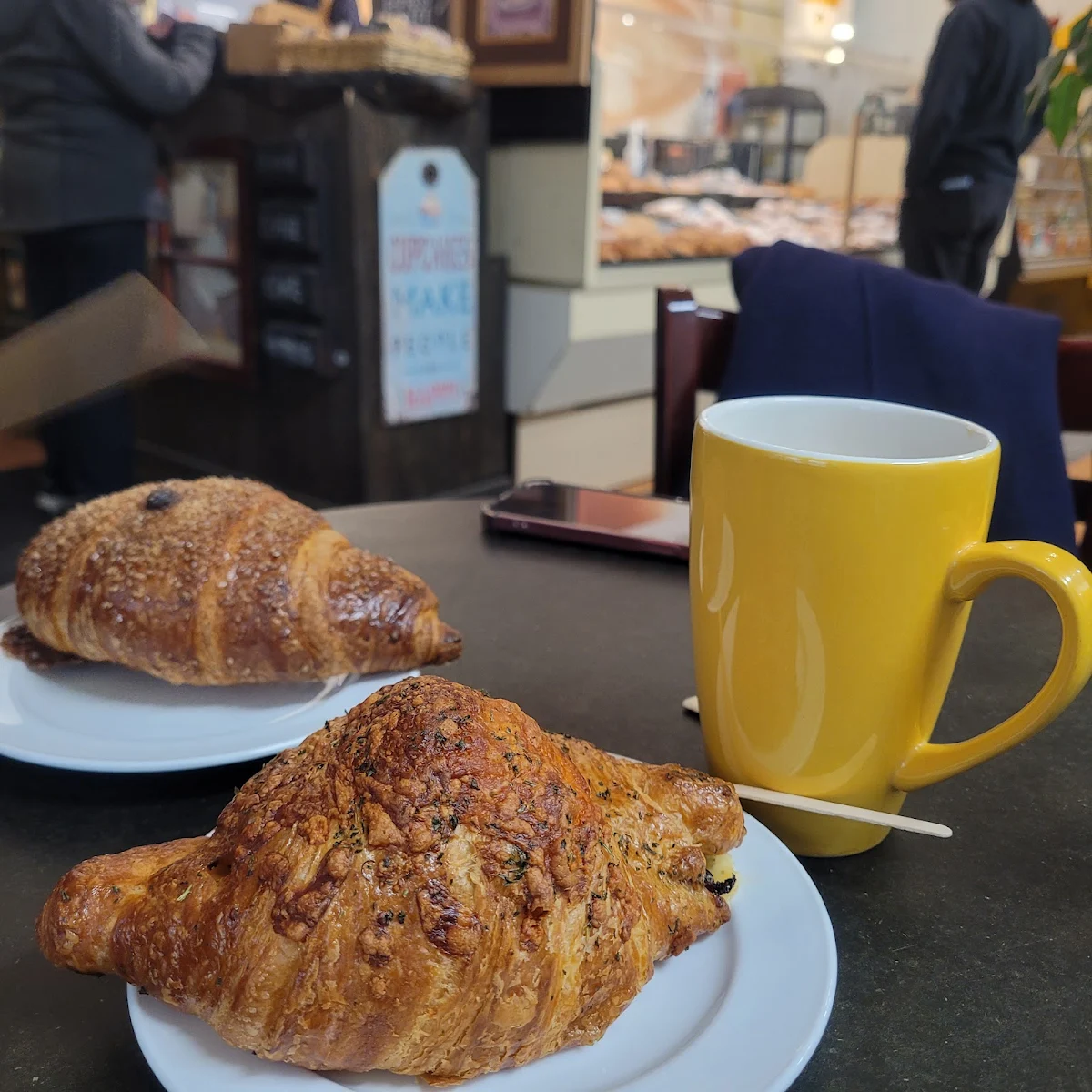 Salted Caramel Croissant