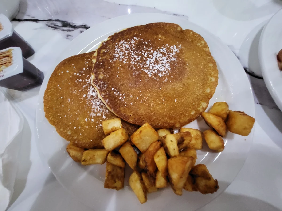 Home Fries & 2 Pancakes