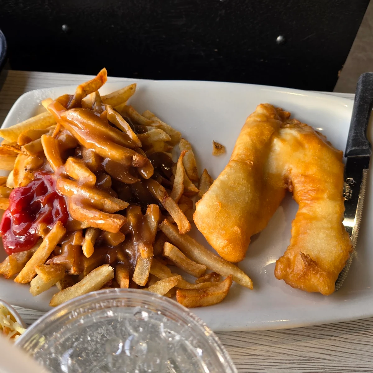 Halibut Fish & Chips 1 PC