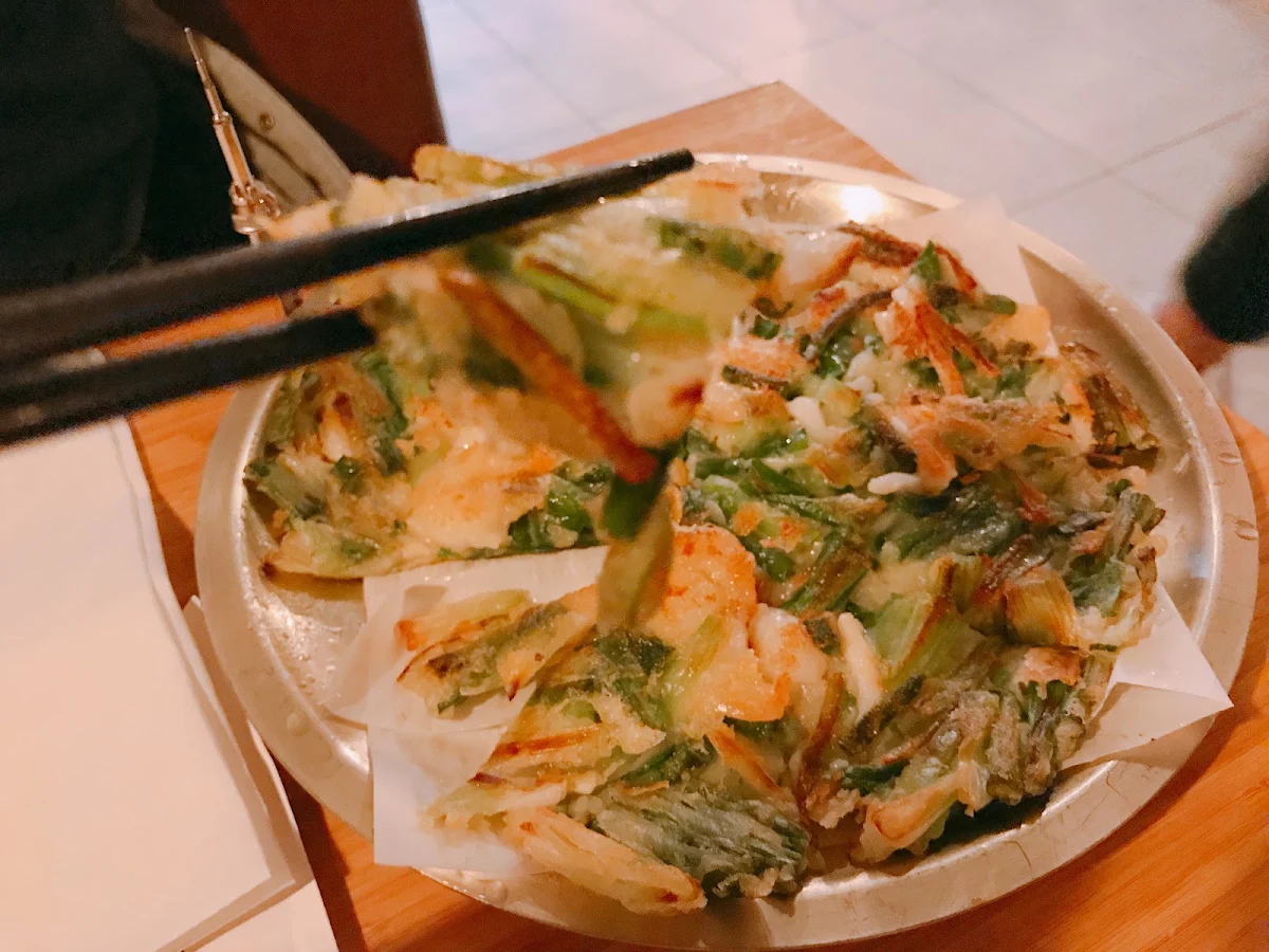 Pajeon Seafood Korean-Style Pancake