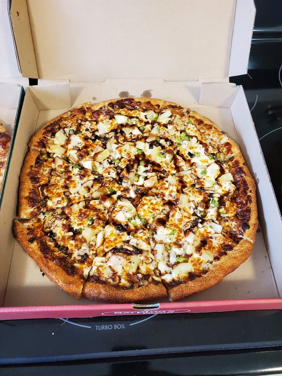 BBQ Teriyaki Chicken Pizza