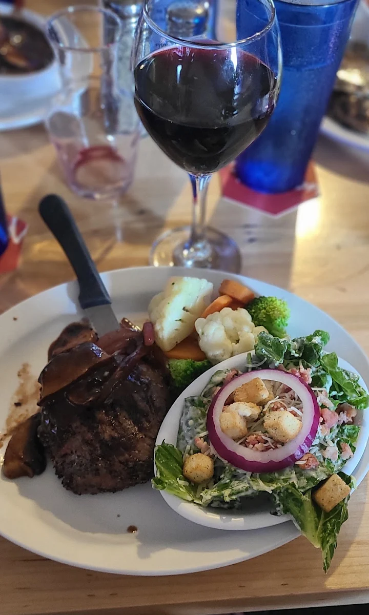 Pepper Crusted Steak