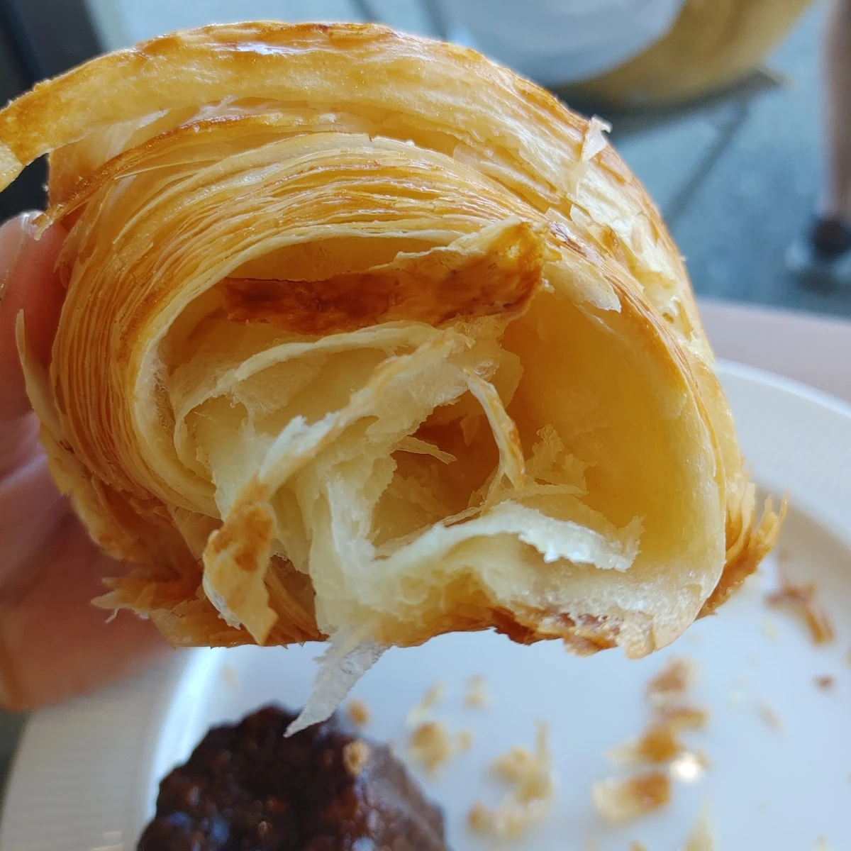 Cut Out if the Butter Croissant