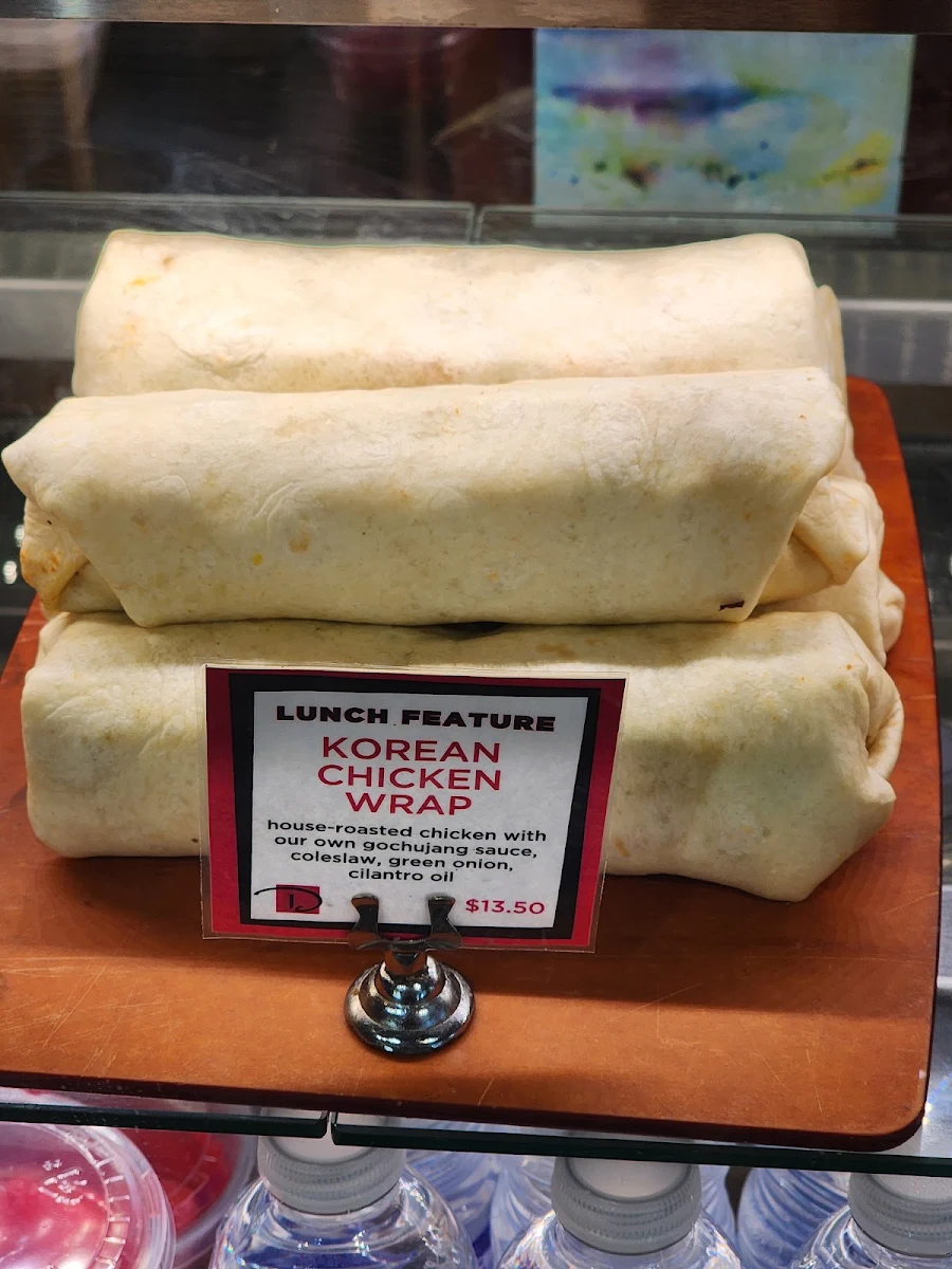 Korean Chicken Wrap