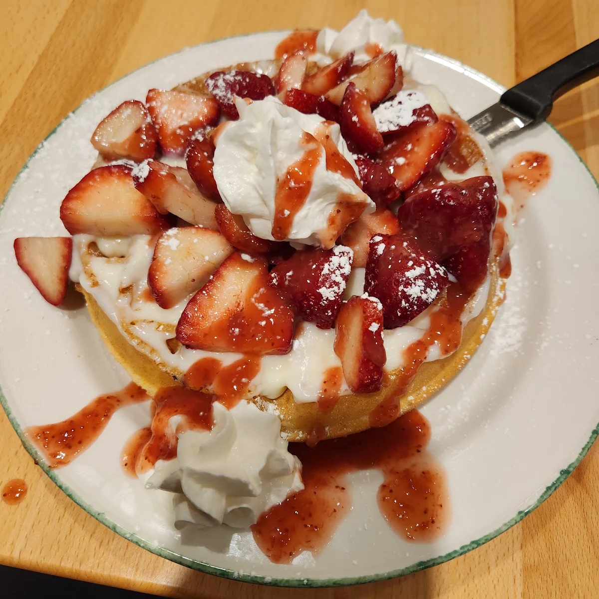 Strawberry Waffle