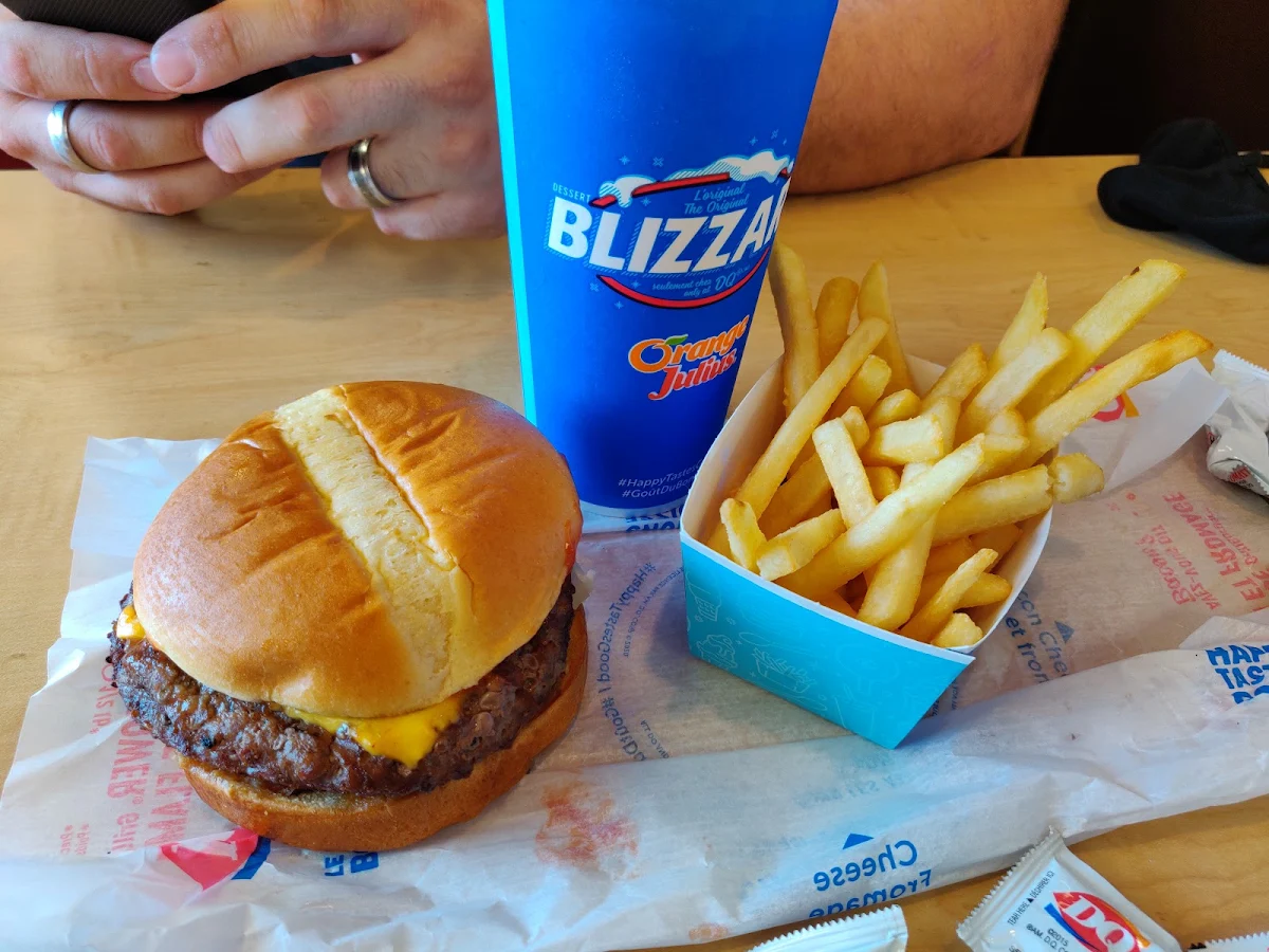 Cheeseburger Blizzard Treat Meal Deal