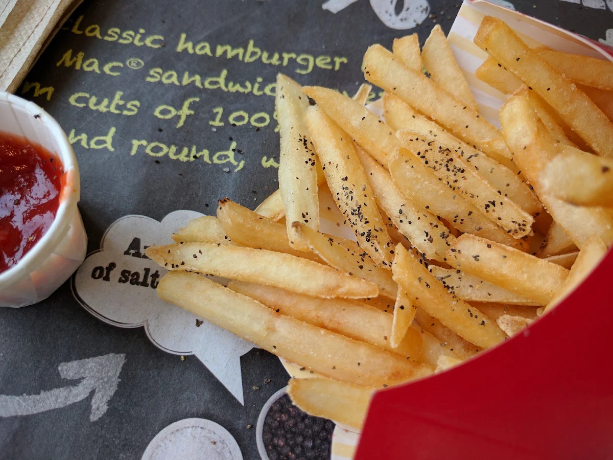 French Fries with Black Pepper