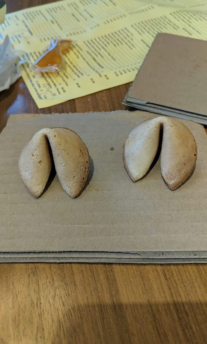 Homemade Fortune Cookies