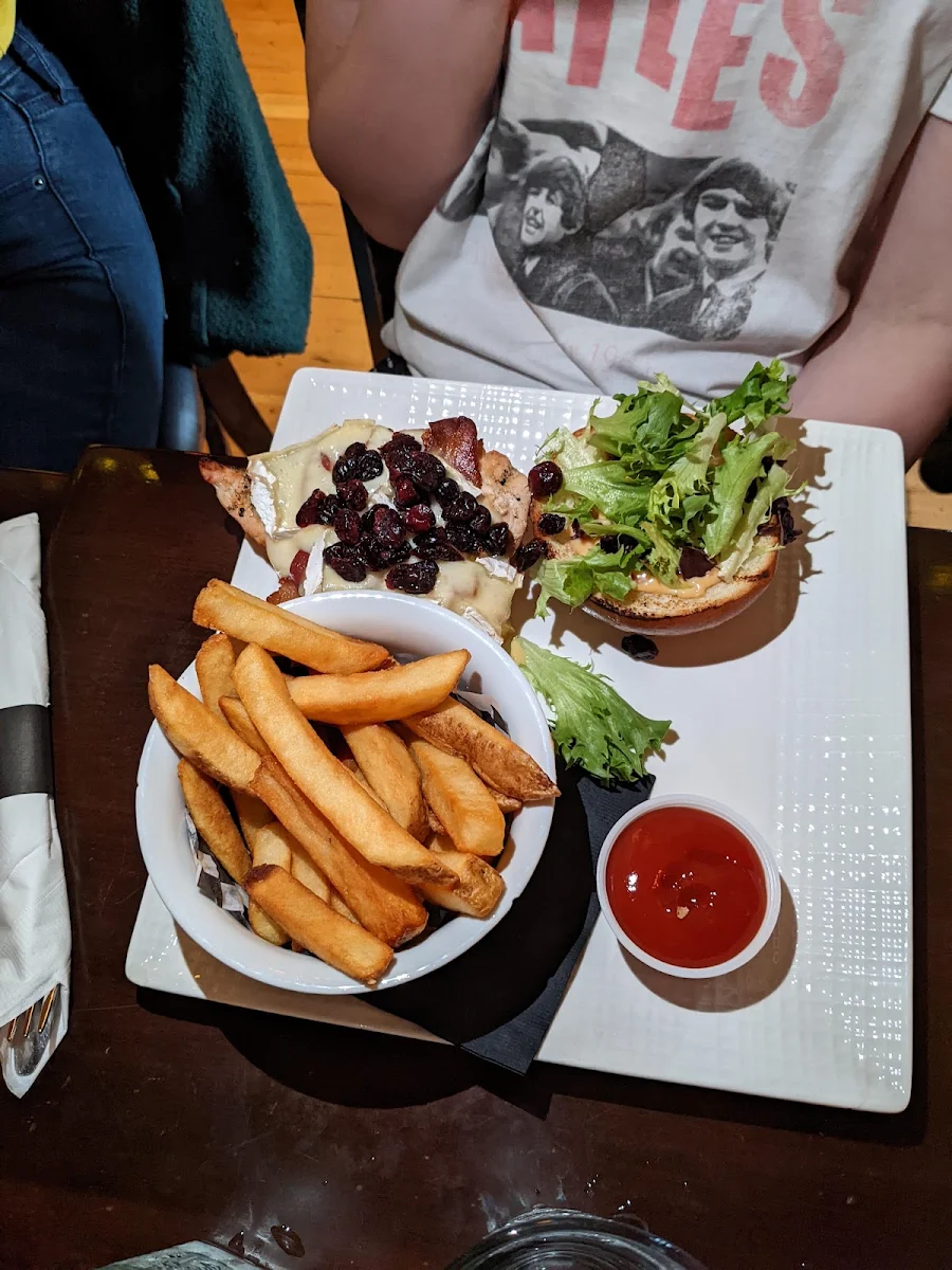 Burger and Fries