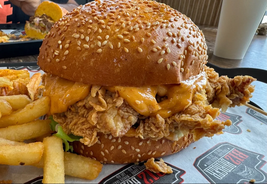 Fried Chicken Burger